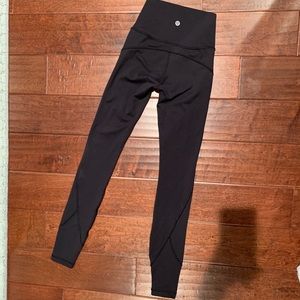 LULULEMON In Movement 26’ tight black leggings